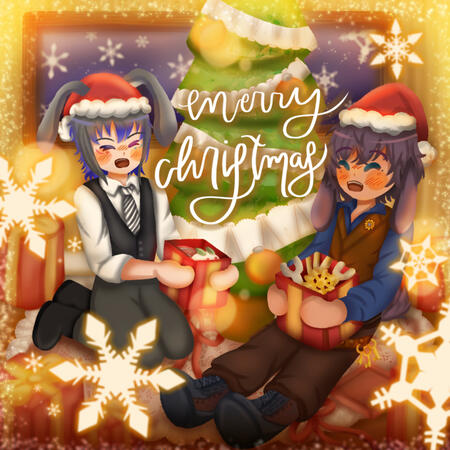 Merry xmas with Haven by: Haru